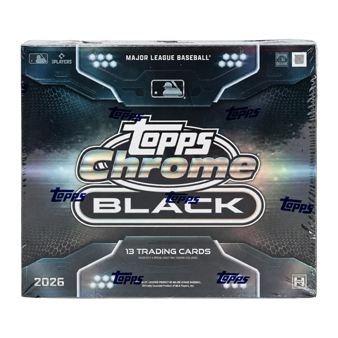 2026 Topps Chrome Black Baseball Hobby Box
