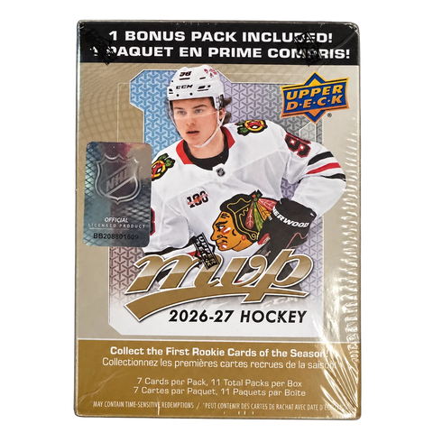 2026-27 Upper Deck MVP Hockey Blaster Box