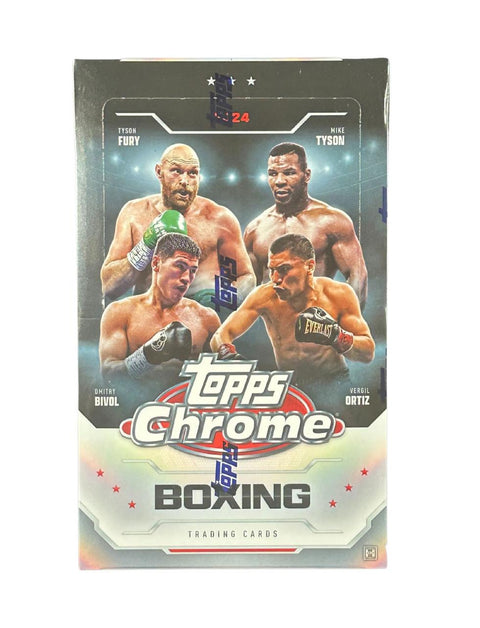 2024 Topps Chrome Boxing Hobby Box