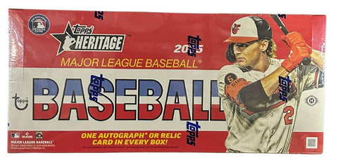 Baseball 2025 Topps Heritage Hobby Box