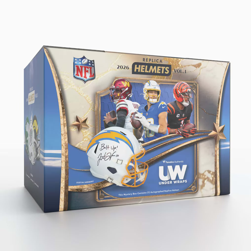 2026 Under Wraps NFL Replica Helmets Vol. I