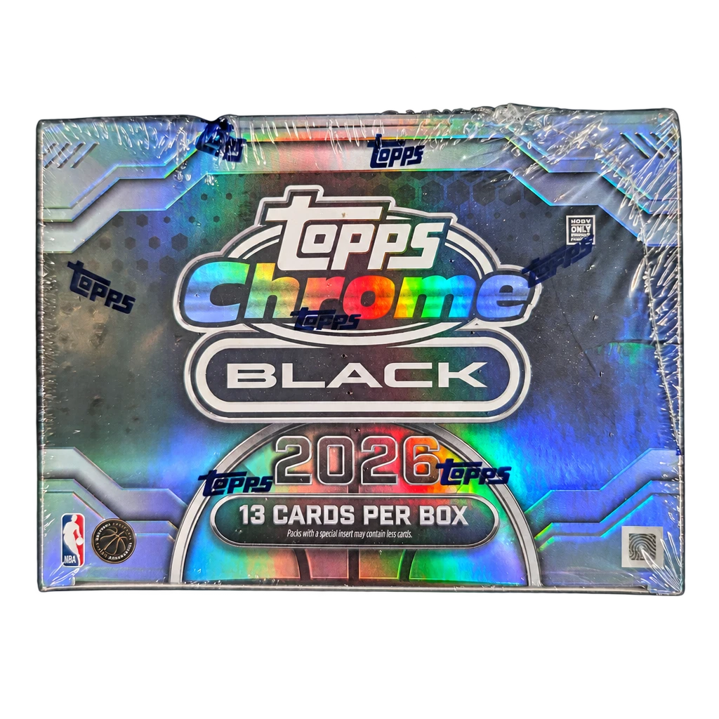 2025/26 Topps Chrome Black Basketball Hobby Box