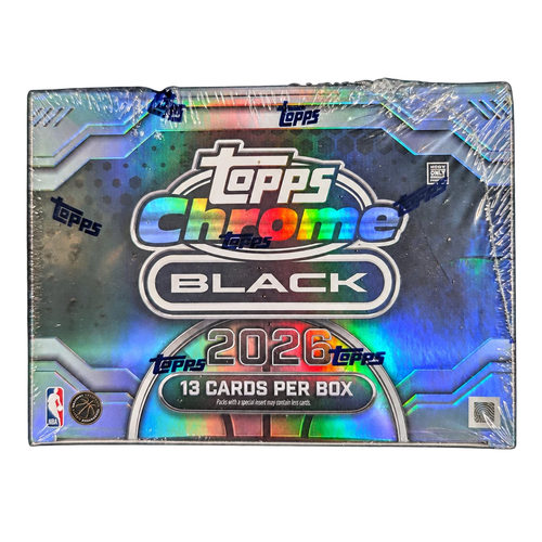 2025/26 Topps Chrome Black Basketball Hobby Box