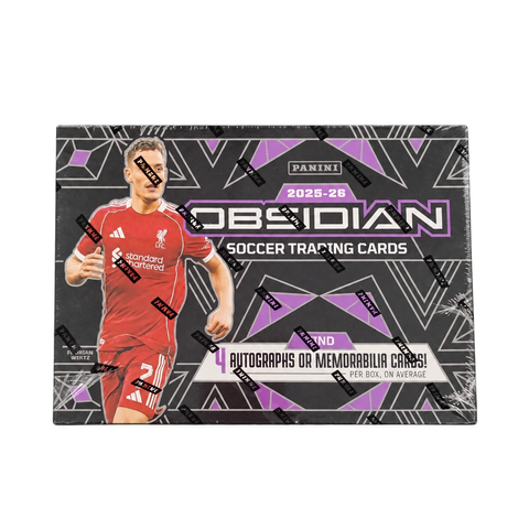 Soccer 2025-26 Panini Obsidian Hobby Box