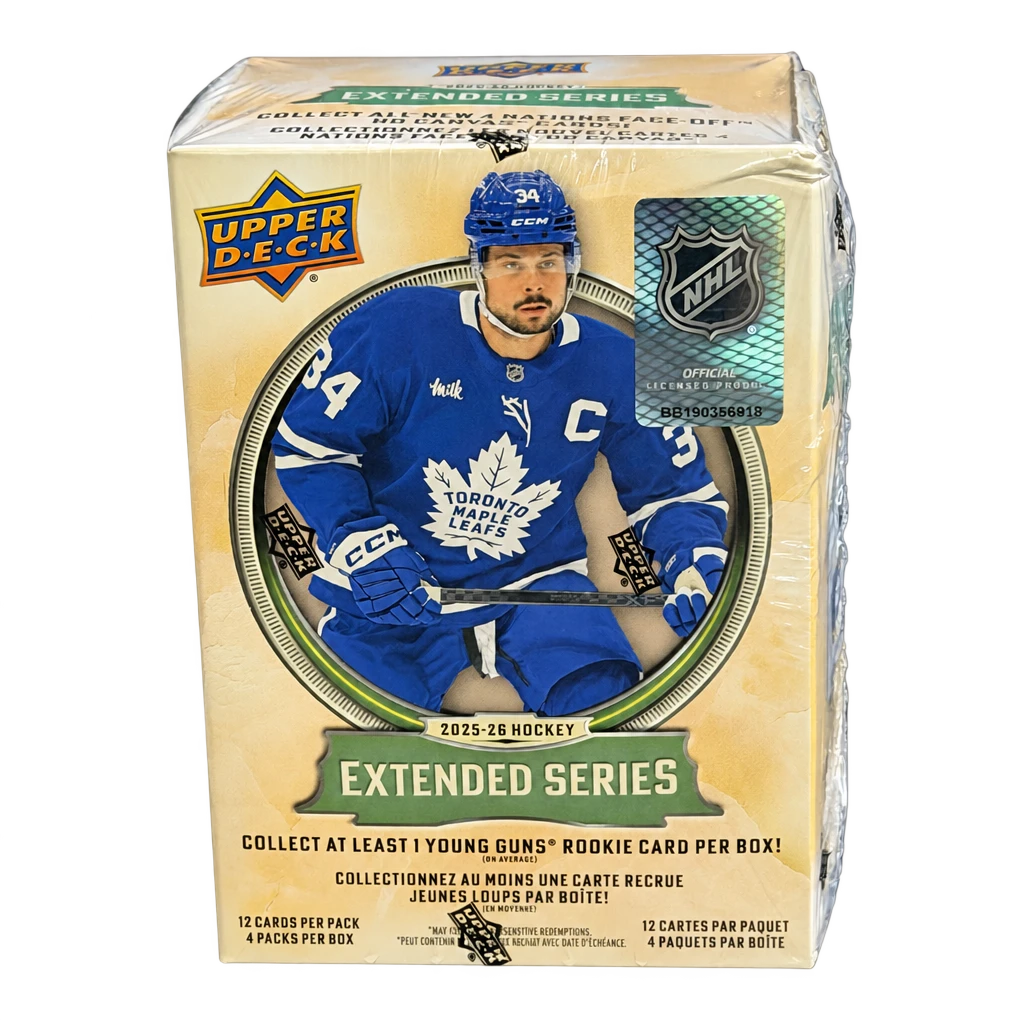 2025-26 Upper Deck Extended Series Hockey Blaster Box