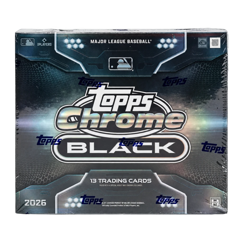 2026 Topps Chrome Black Baseball Hobby Box