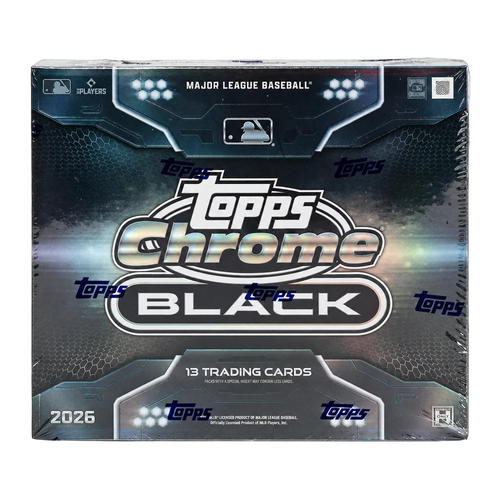 2026 Topps Chrome Black Baseball Hobby Box