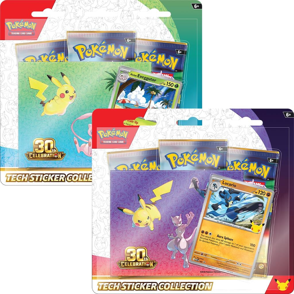 Pokémon 30th Celebration Tech Sticker