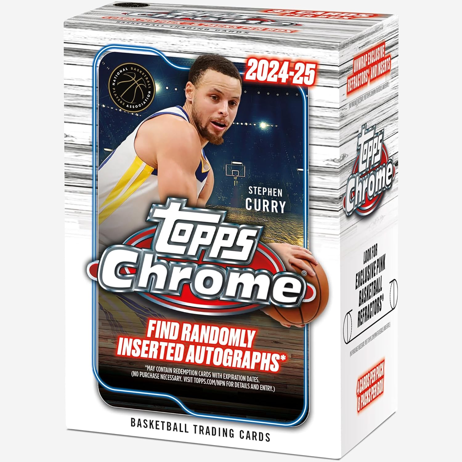 2024-25 Topps Chrome Basketball   Value Box Sealed