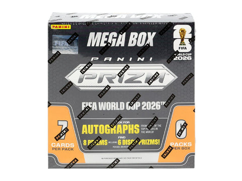 Soccer 2026 Panini Prizm FIFA World Cup Mega Box