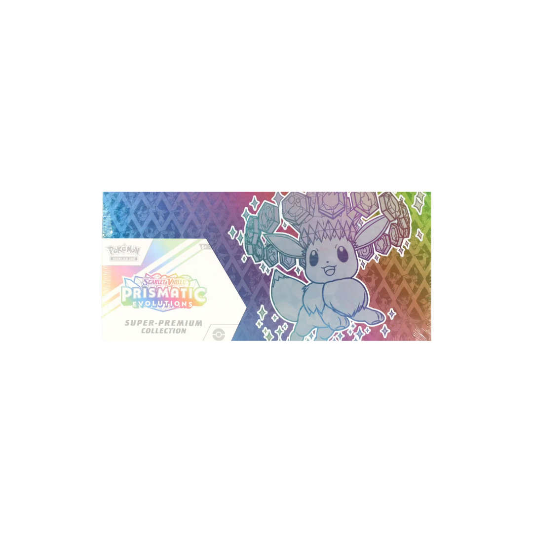Pokemon Prismatic Evolutions Super Premium Collection Box