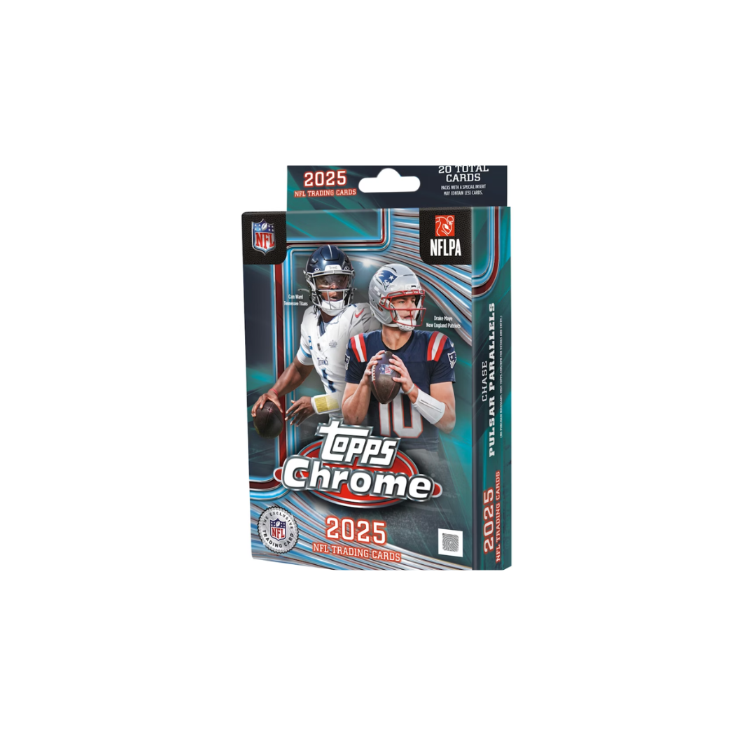 Football 2025 Topps Chrome Hanger Box