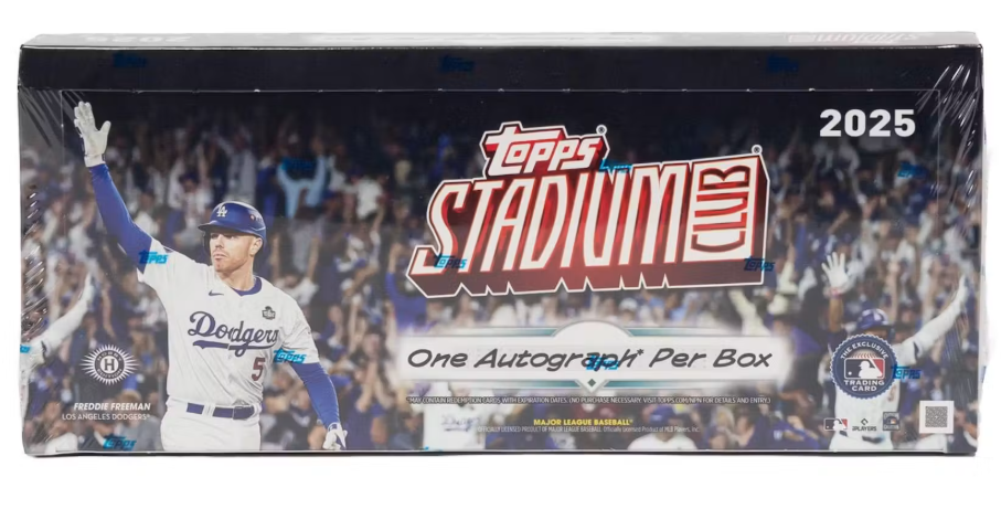 Baseball 2025 Stadium Club Hobby Box