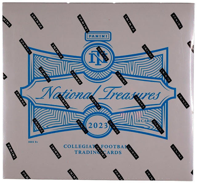 Football 2023 Panini National Treasures Collegiate Hobby Box