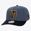 Vegas Golden Knights Gray/Black Legendary Home Pro Pinch Snapback Hat