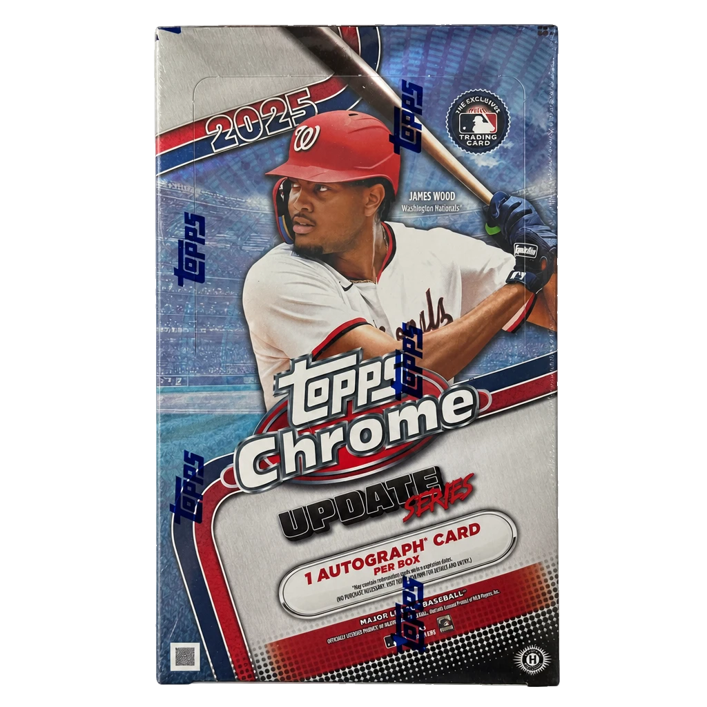 2025 Topps Chrome Update Series Baseball Hobby Box