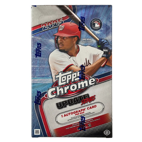 2025 Topps Chrome Update Series Baseball Hobby Box