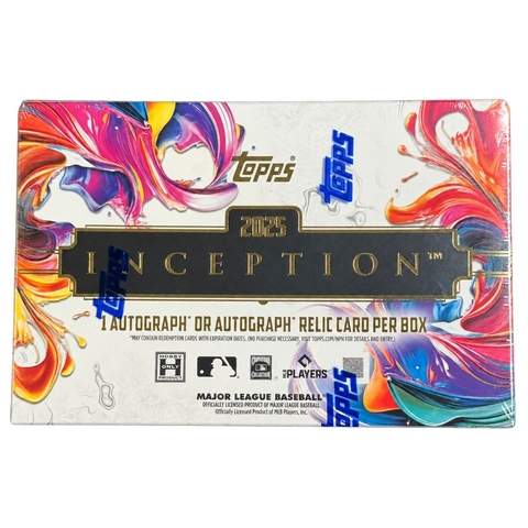 Baseball 2025 Topps Inception Hobby Box