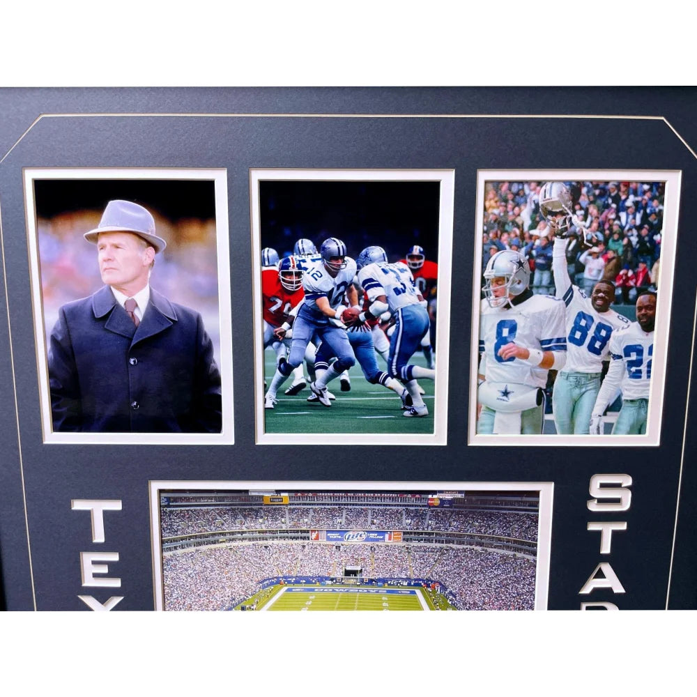 Dallas Cowboys Texas Stadium Game-Used End Zone Turf Framed (COA, d/25)
