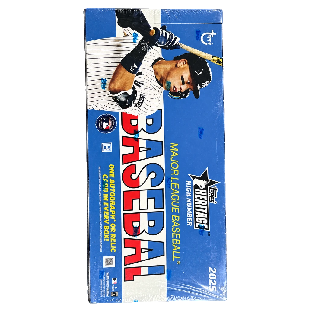 2025 Topps Heritage High Number Baseball Hobby Box