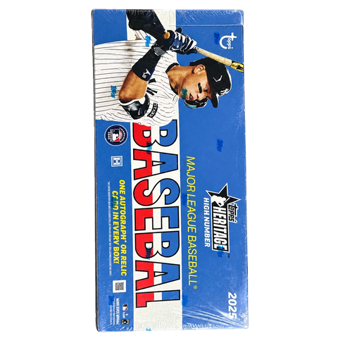 2025 Topps Heritage High Number Baseball Hobby Box