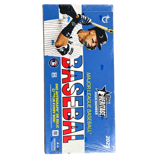 2025 Topps Heritage High Number Baseball Hobby Box