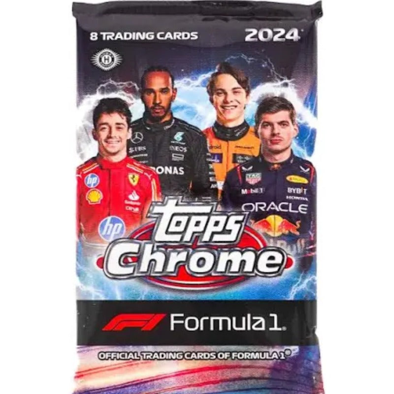 F1 2024 Topps Chrome Hobby 1-Pack