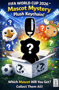 WC26 Mascot Mystery 4" Plush Keychain