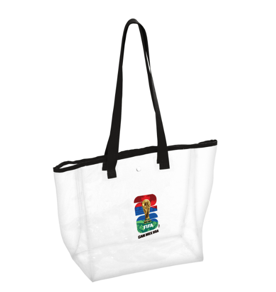 WC26 Stadium-Approved Clear Tote