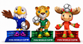 WC26 Collectible Mini Mascot Figurines Trio Pack