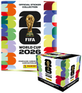 Soccer Panini FIFA World Cup 2026: Sticker Album + 50-Pack Sticker Box Combo