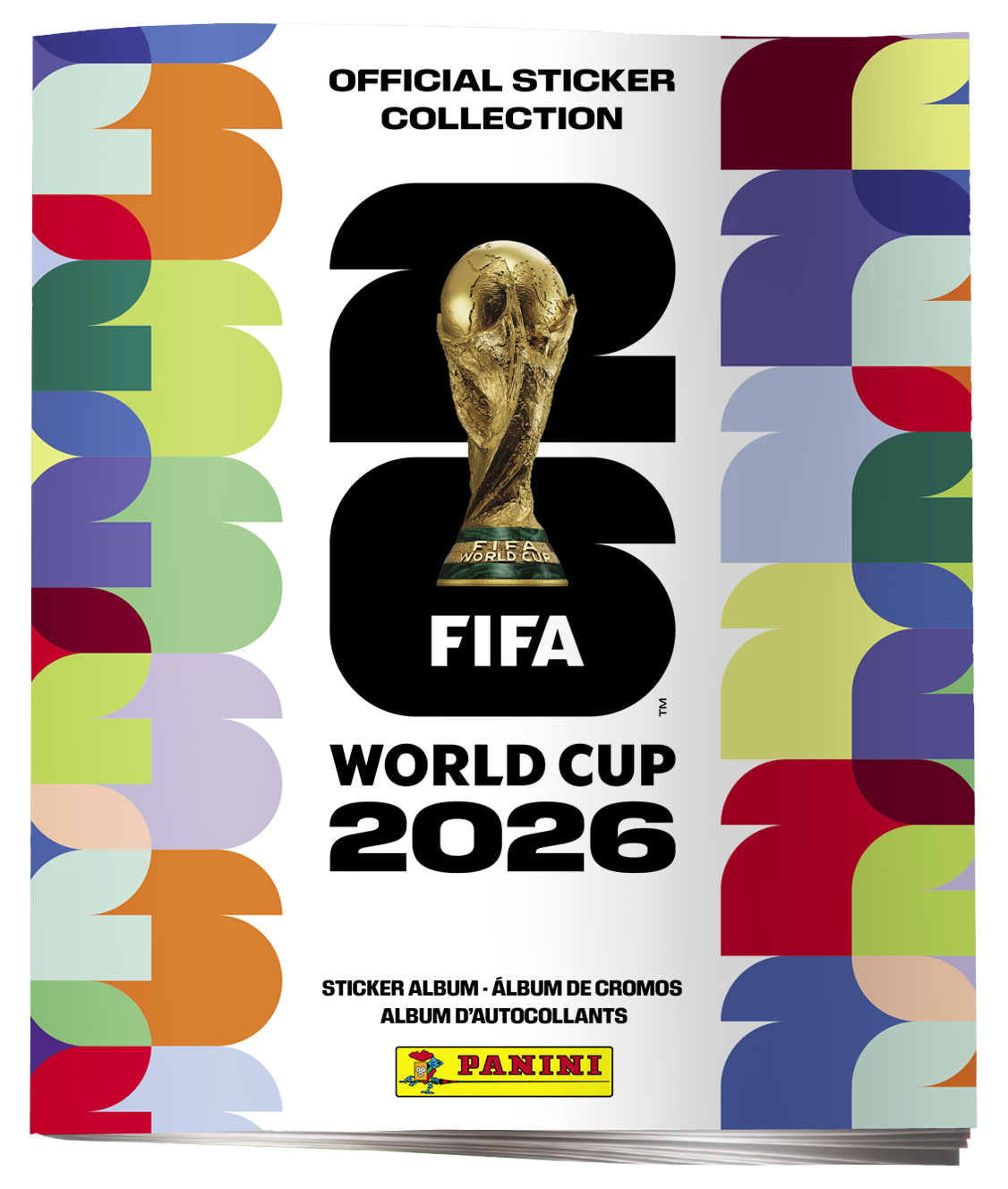 Soccer Panini FIFA World Cup 2026: Sticker Album + 50-Pack Sticker Box Combo