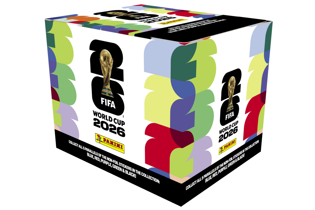 Soccer Panini FIFA World Cup 2026: Sticker Album + 50-Pack Sticker Box Combo