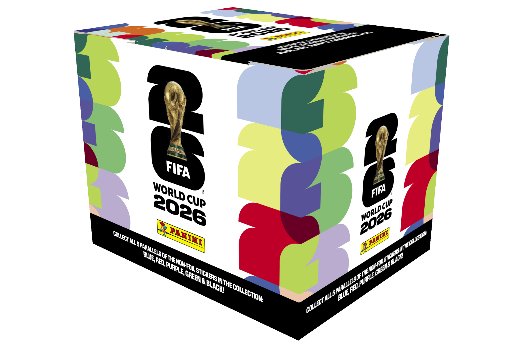 Soccer Panini FIFA World Cup 2026: Sticker Album + 50-Pack Sticker Box Combo