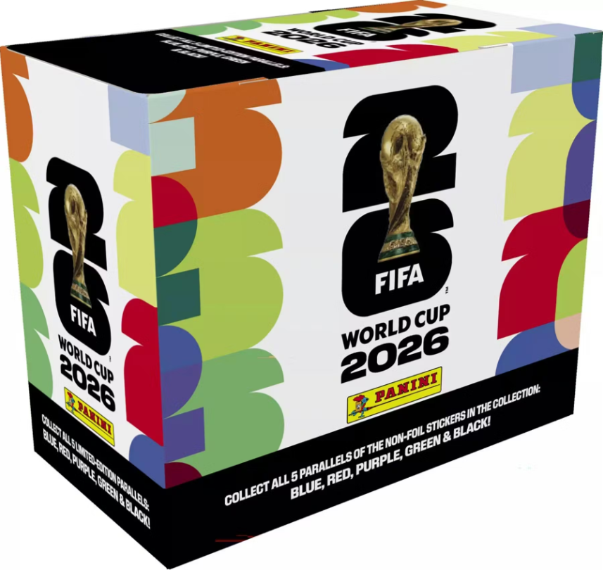 Soccer 2026 Panini FIFA World Cup 25-Pack Sticker Box