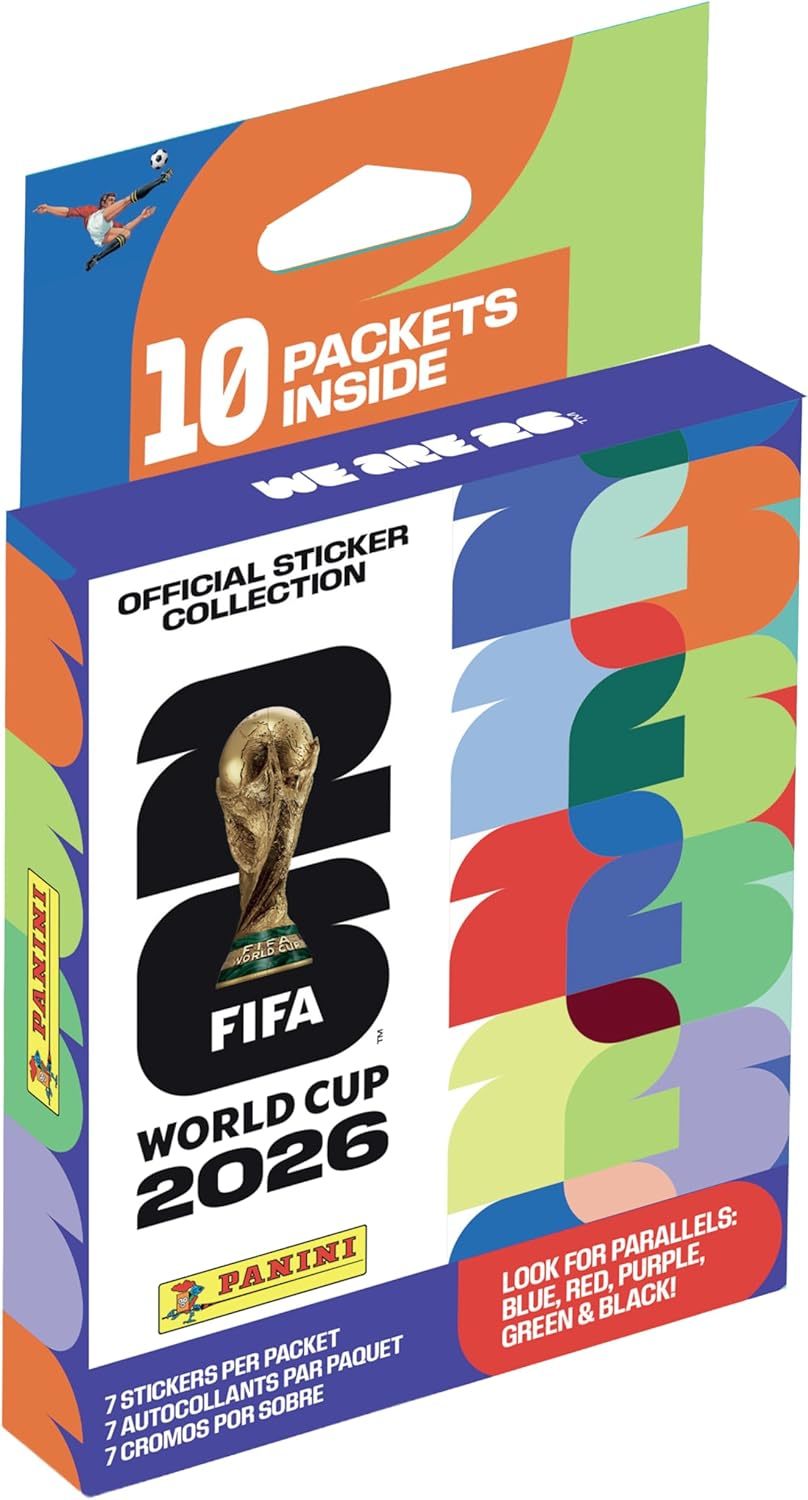 Soccer 2026 Panini FIFA World Cup 10-Pack Sticker Box