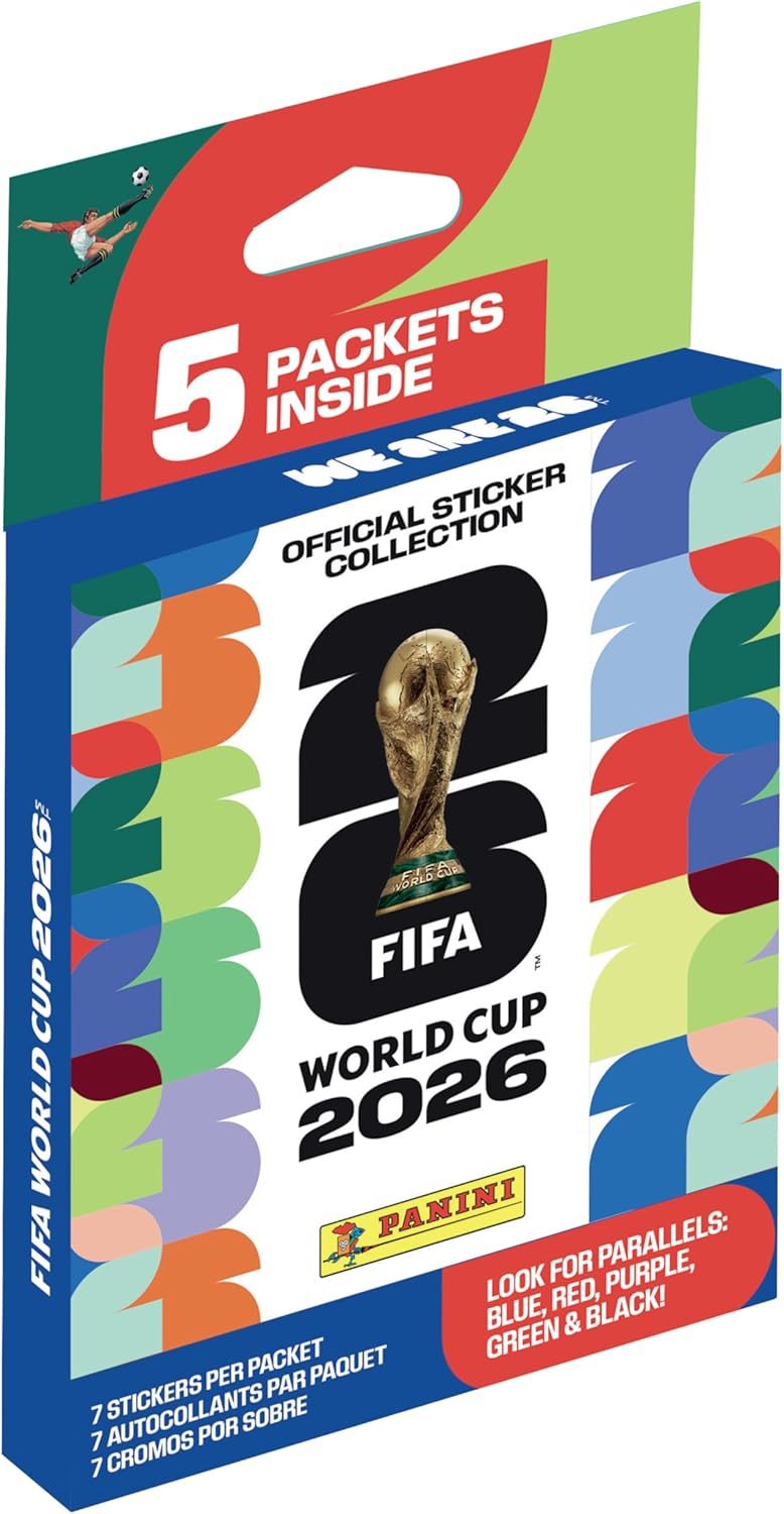 Soccer 2026 Panini FIFA World Cup 5-Pack Sticker Box