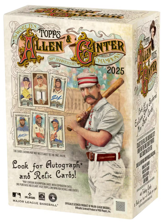Baseball 2025 Topps Allen & Ginter Blaster Box