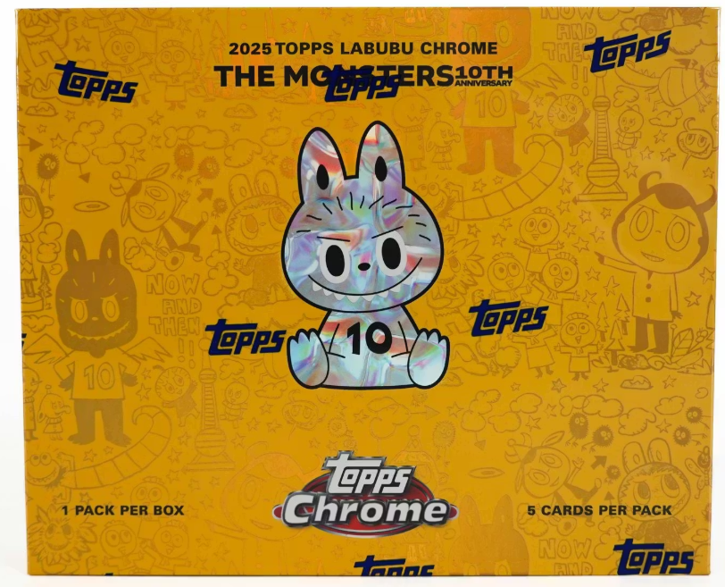 Labubu 2025 Topps Chrome Box