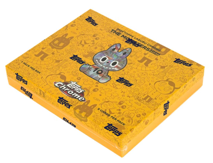 Labubu 2025 Topps Chrome Box