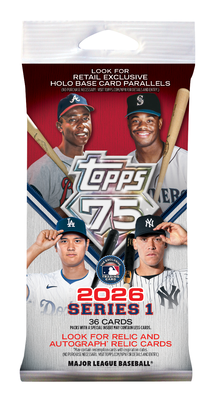 Baseball 2026 Topps Series 1 Fat Pack