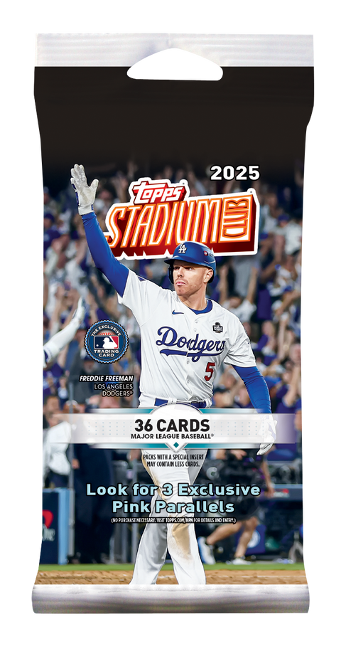 Baseball 2025 Topps Stadium Club Fat Pack