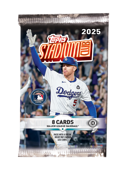 Baseball 2025 Topps Stadium Club Hobby 1-Pack
