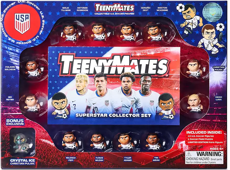Soccer Party Animal USA TeenyMates Gift Set