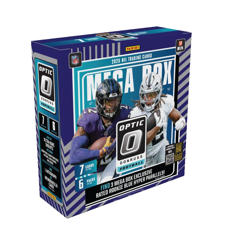 Football 2025 Panini Donruss Optic Mega Box