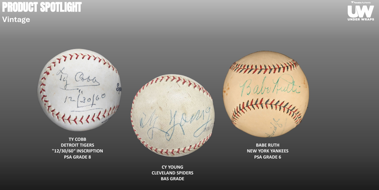2026 Under Wraps MLB Baseballs Vol. I