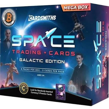 Currency Space Trading Cards Mega Box