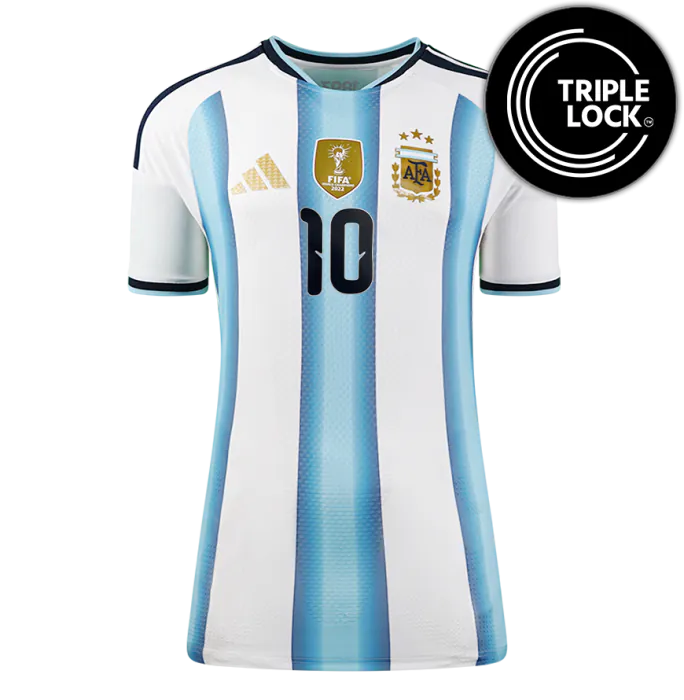 Lionel Messi Official FIFA World Cup Front Signed and Framed Argentina 2026 Home Shirt