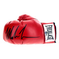 Mike Tyson Autographed Red Everlast Boxing Glove (BAS/Beckett)