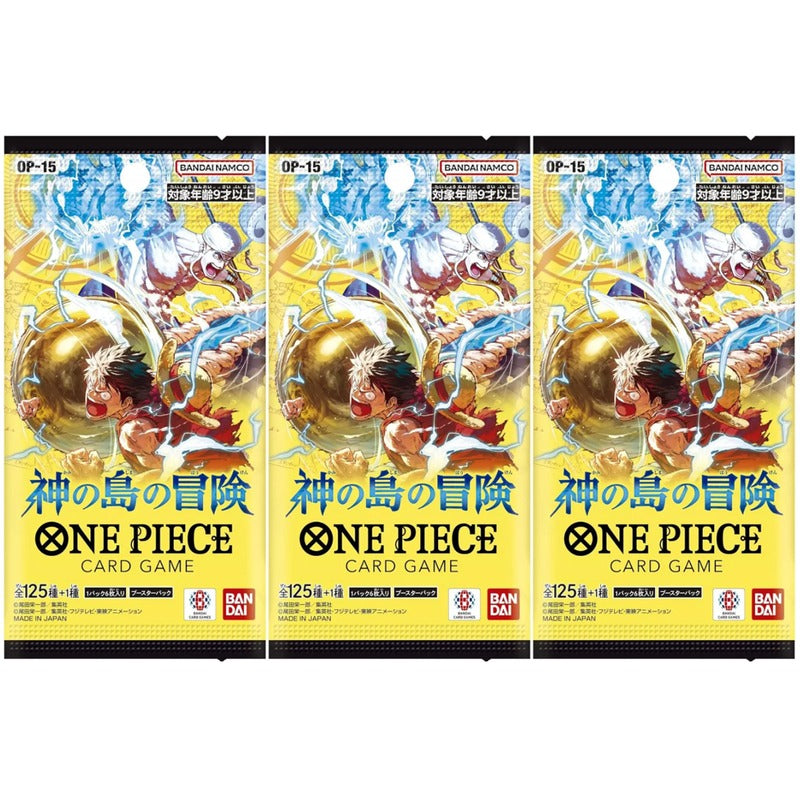 One Piece (JP) OP-15 3-Pack